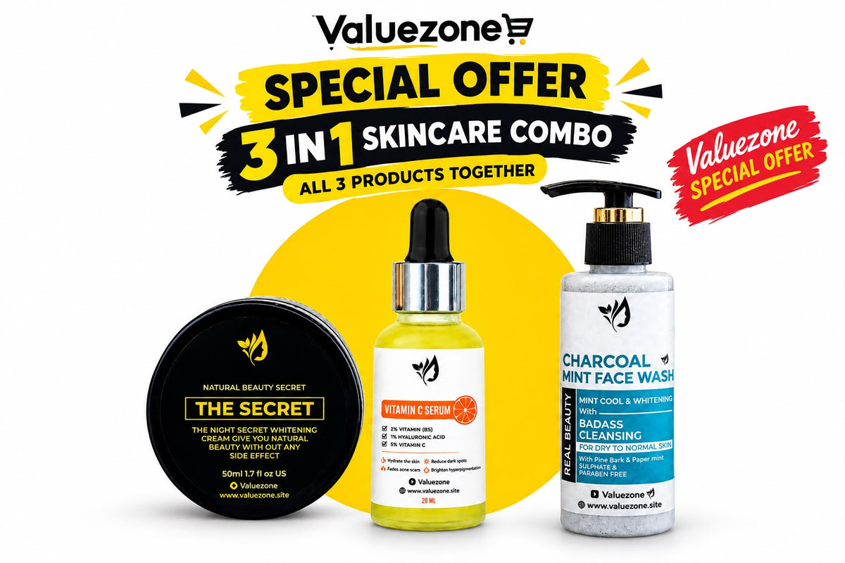 Valuezone 3-in-1 Skincare Combo for Men & Women
